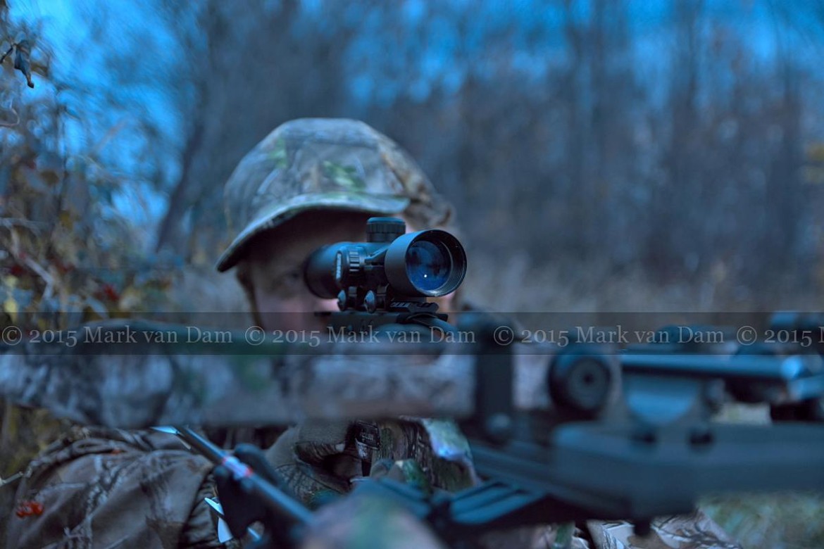 crossbow hunting photography [110515]C030 blue