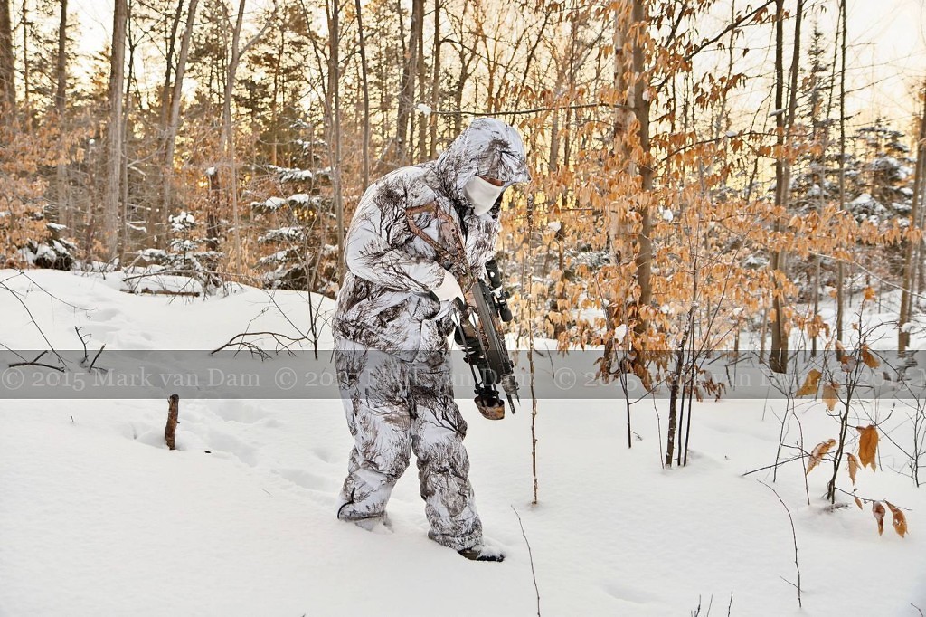 winter hunting photography A029