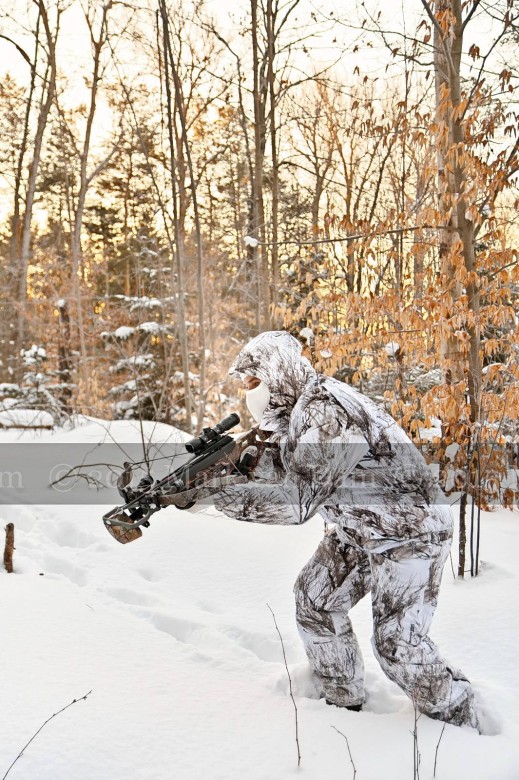 winter hunting photography A034