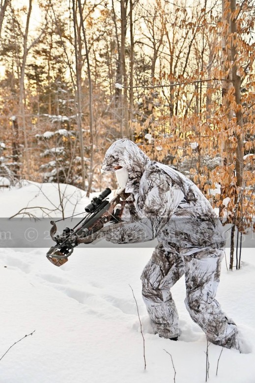 winter hunting photography A037