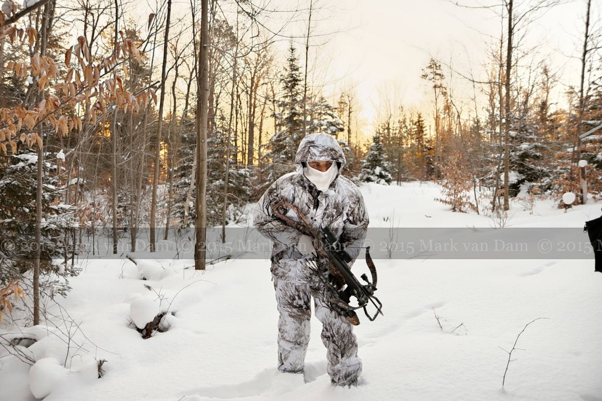 winter hunting photography A052