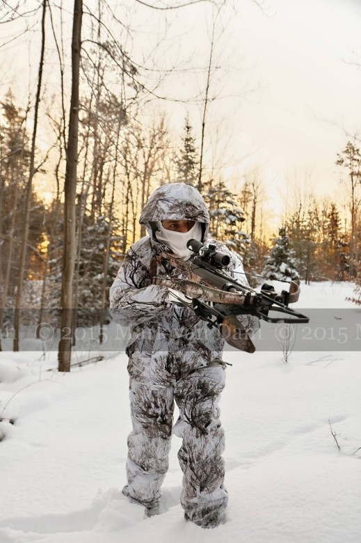 winter hunting photography A054