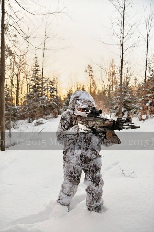 winter hunting photography A055