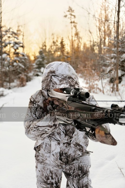 winter hunting photography A056