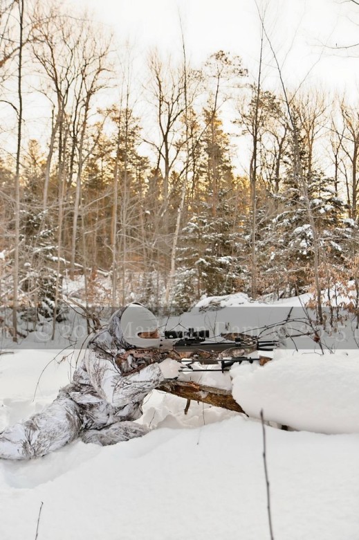 winter hunting photography A078