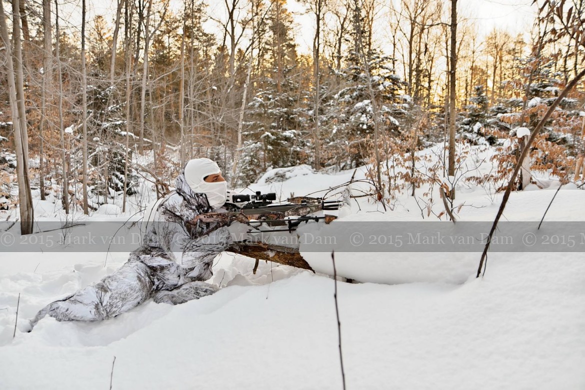 winter hunting photography A080