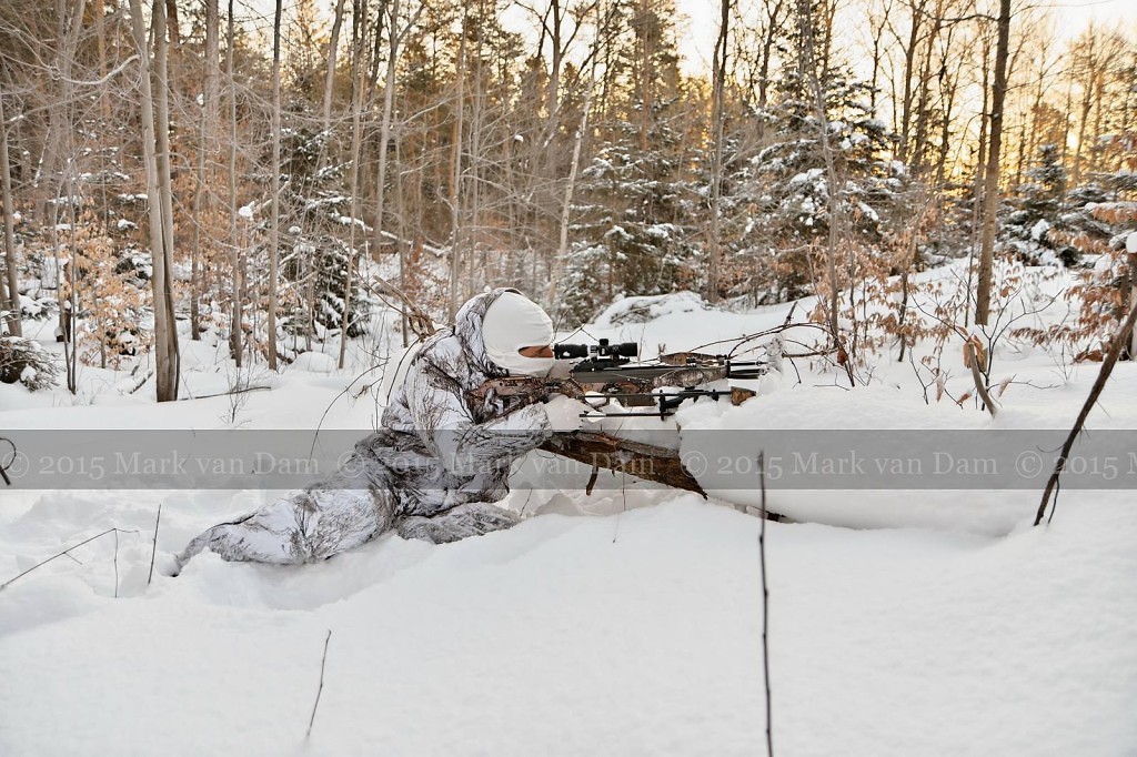 winter hunting photography A081