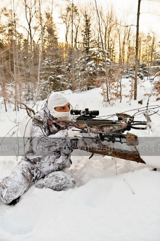 winter hunting photography A097