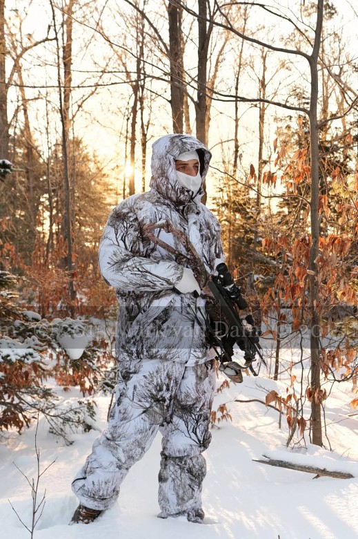 winter hunting photography A126
