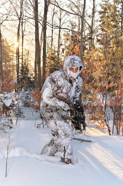 winter hunting photography A127