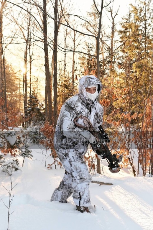 winter hunting photography A129