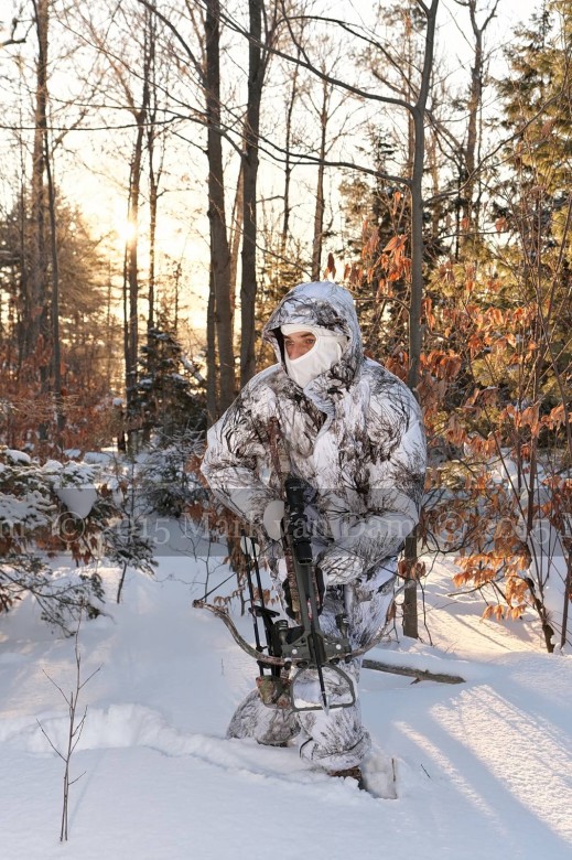 winter hunting photography A130