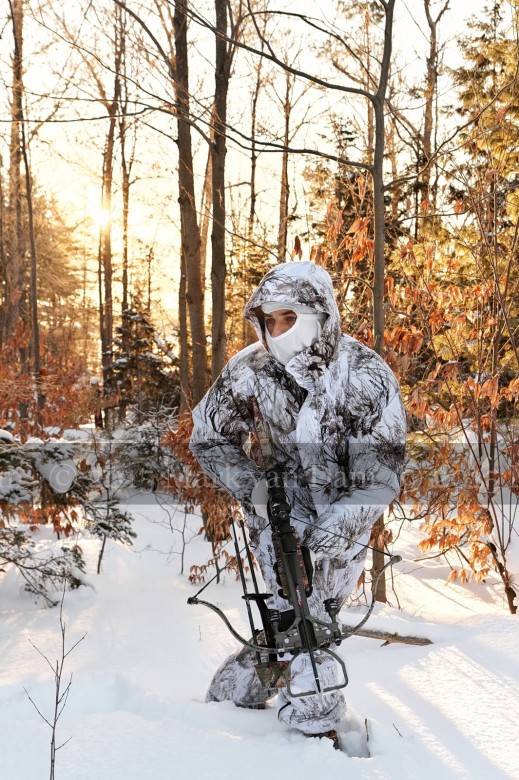 winter hunting photography A132