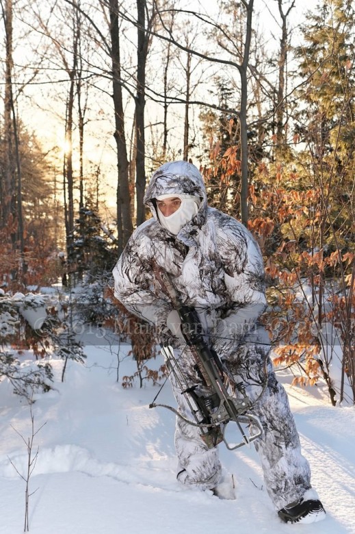 winter hunting photography A133