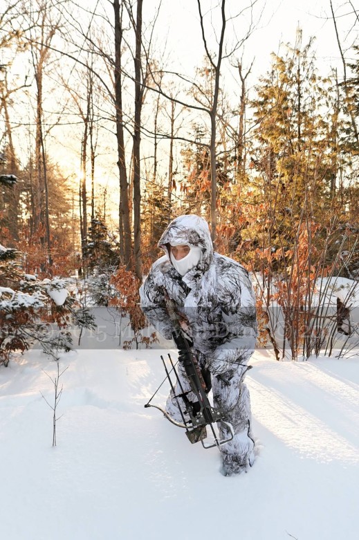 winter hunting photography A135