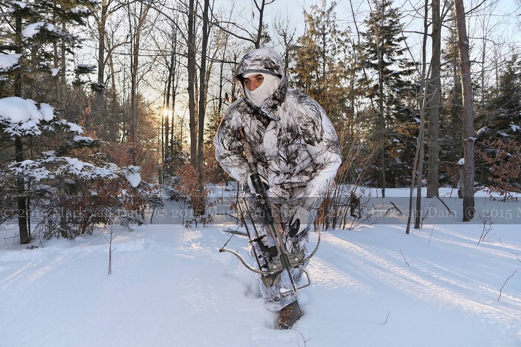 winter hunting photography A139