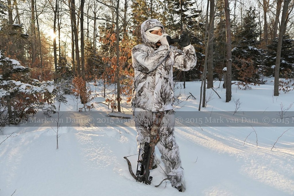 winter hunting photography A153
