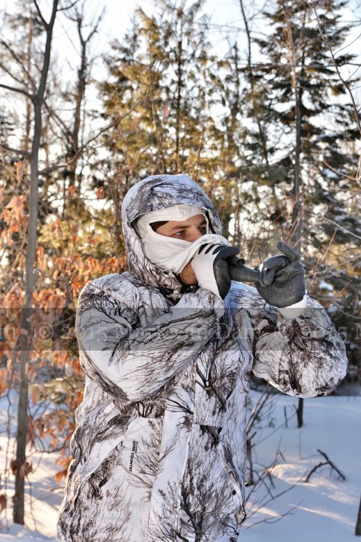 winter hunting photography A158