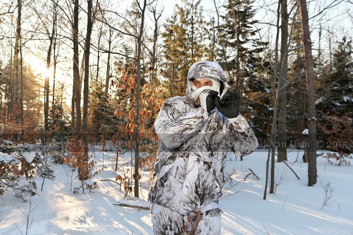 winter hunting photography A161