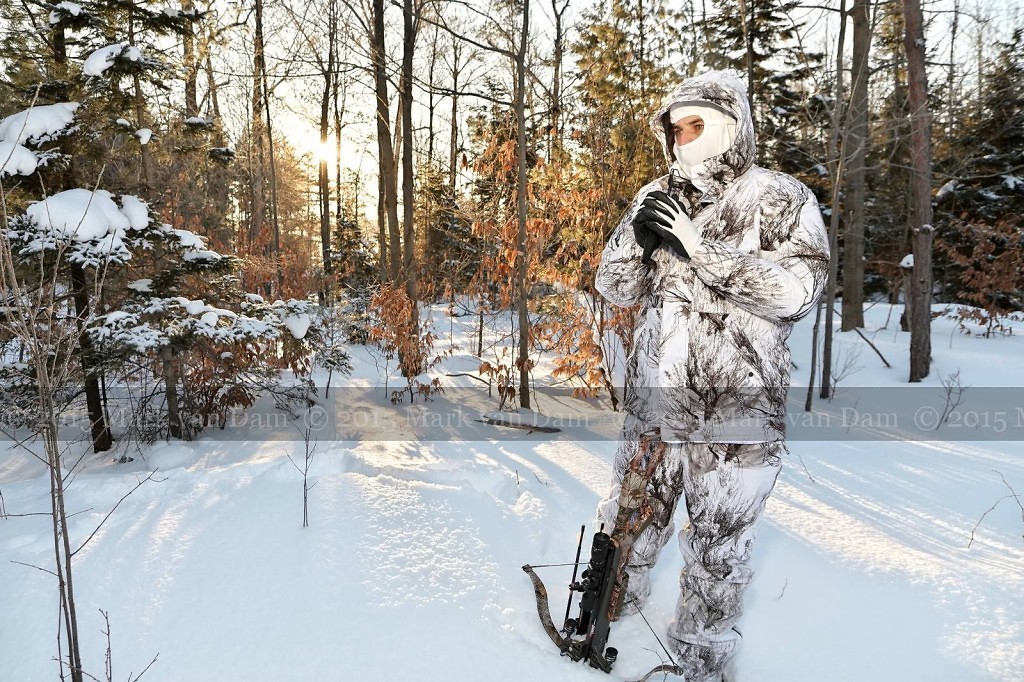 winter hunting photography A166