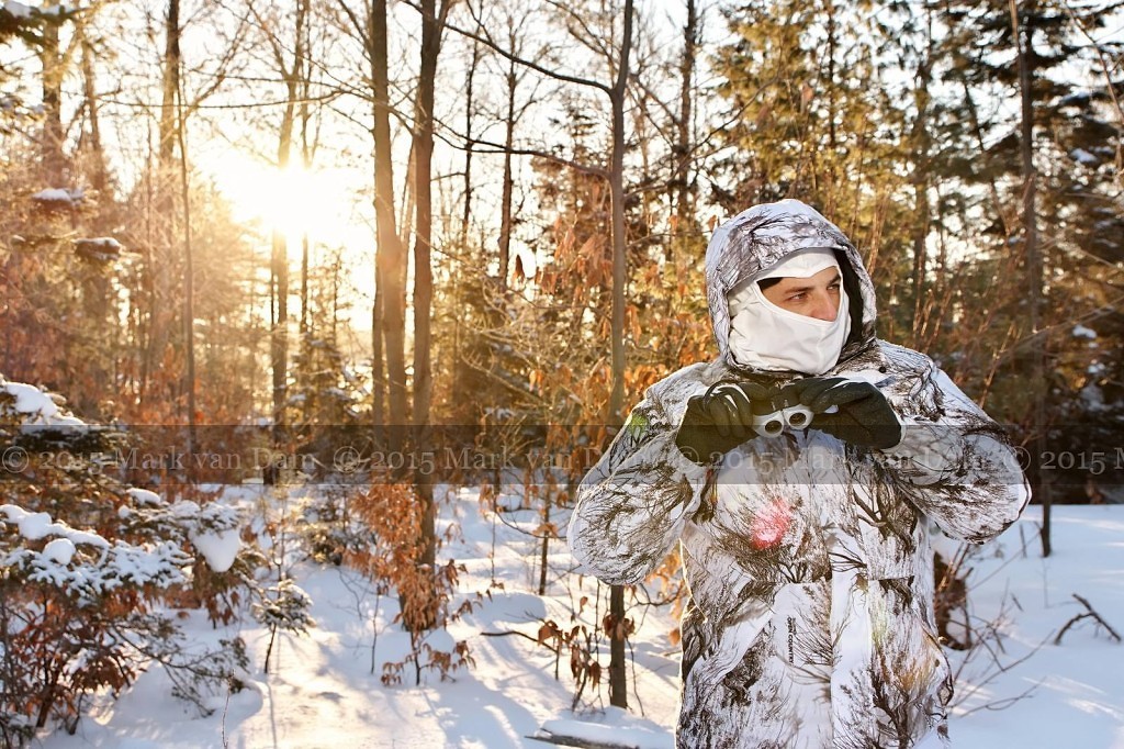 winter hunting photography A171