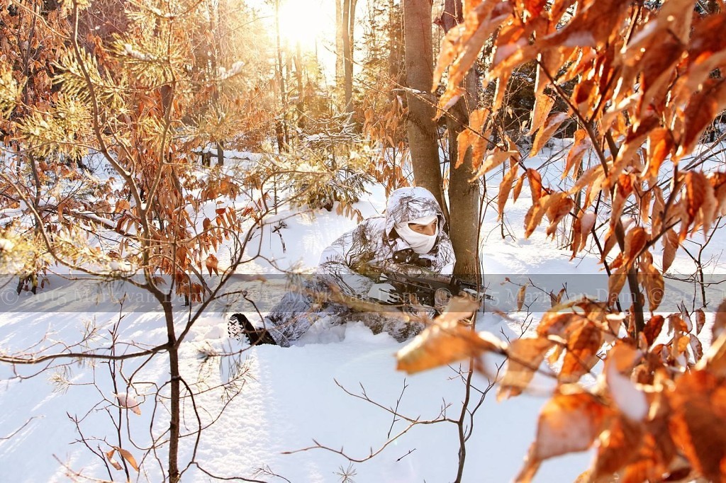 winter hunting photography A182