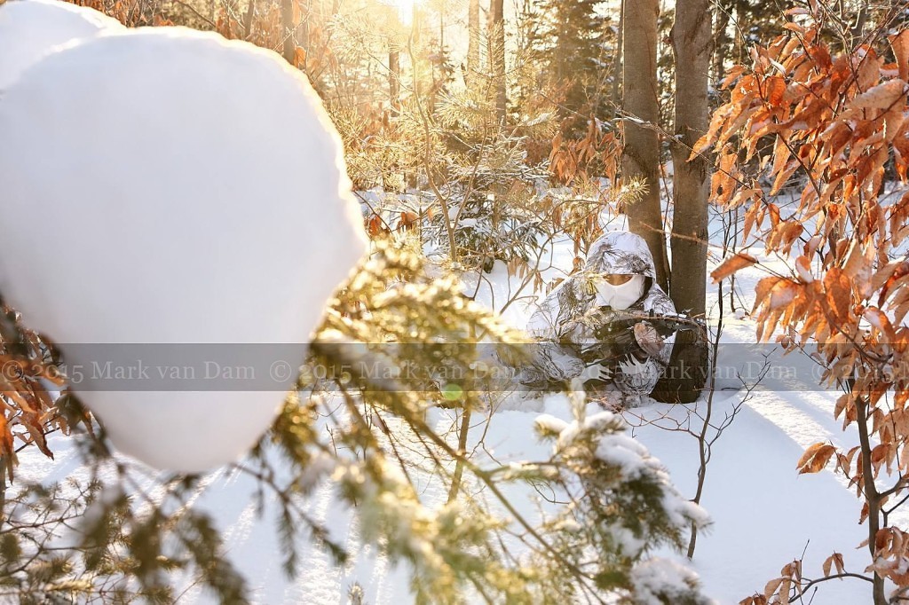 winter hunting photography A185