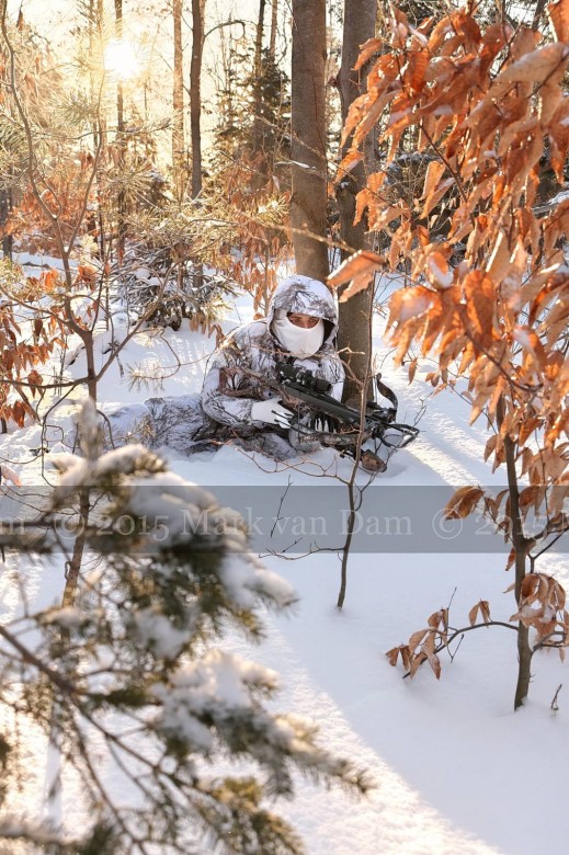 winter hunting photography A197