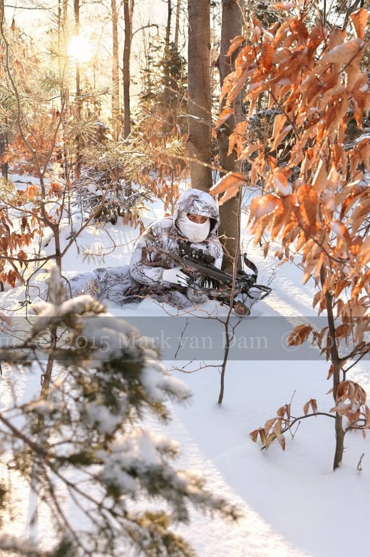 winter hunting photography A198