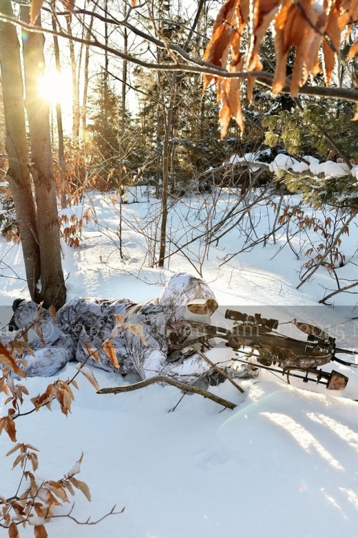 winter hunting photography A221