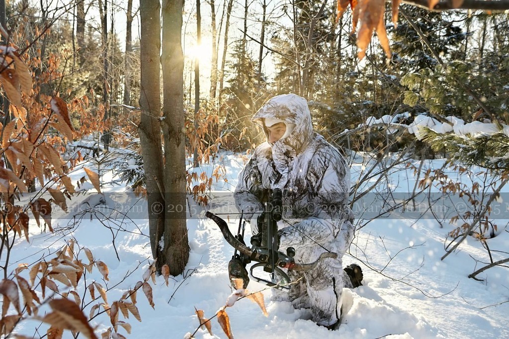 winter hunting photography A233