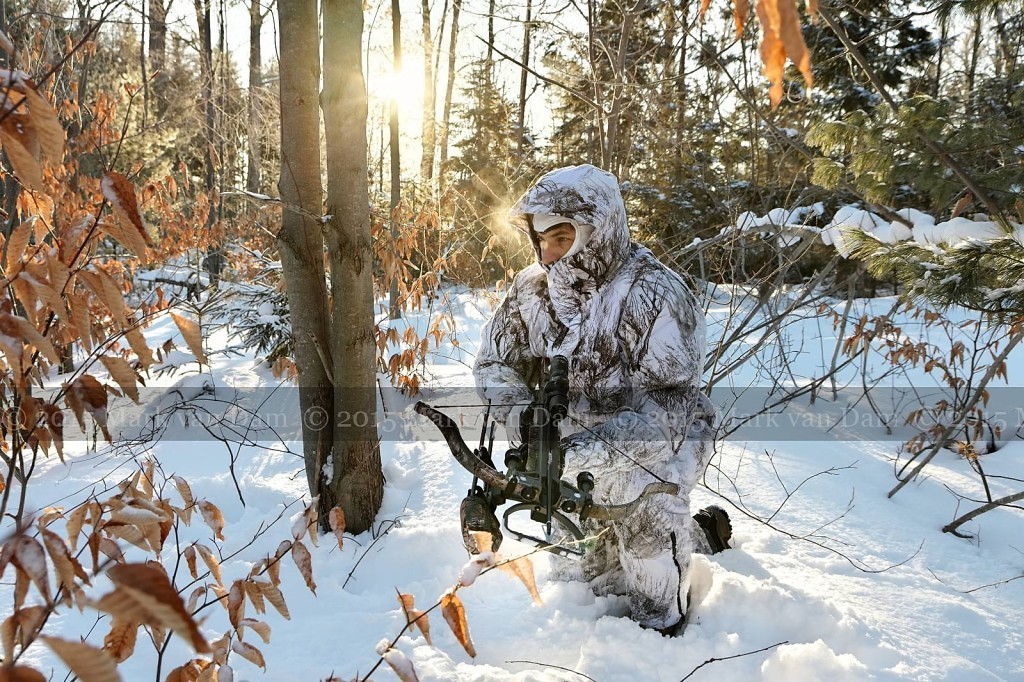 winter hunting photography A235