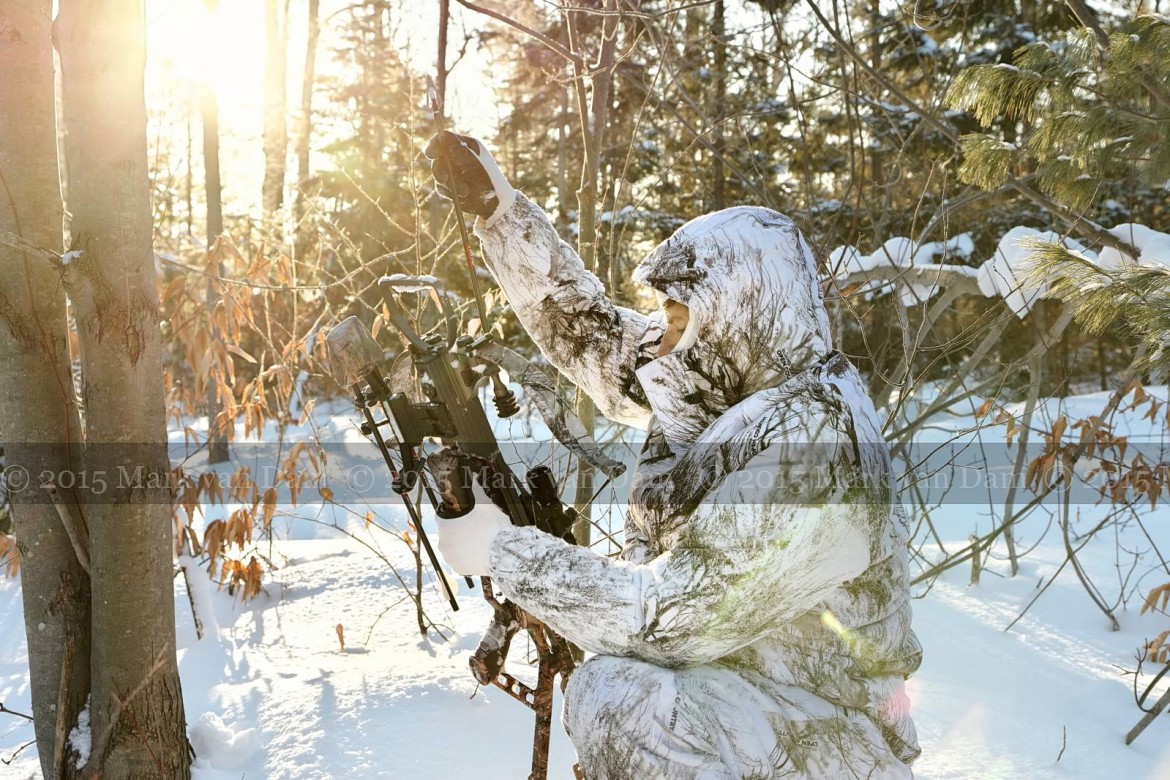 winter hunting photography A237