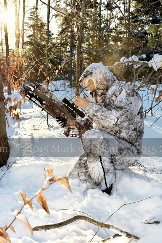 winter hunting photography A244