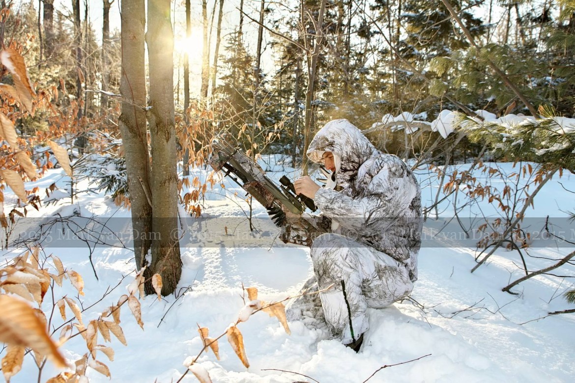 winter hunting photography A248