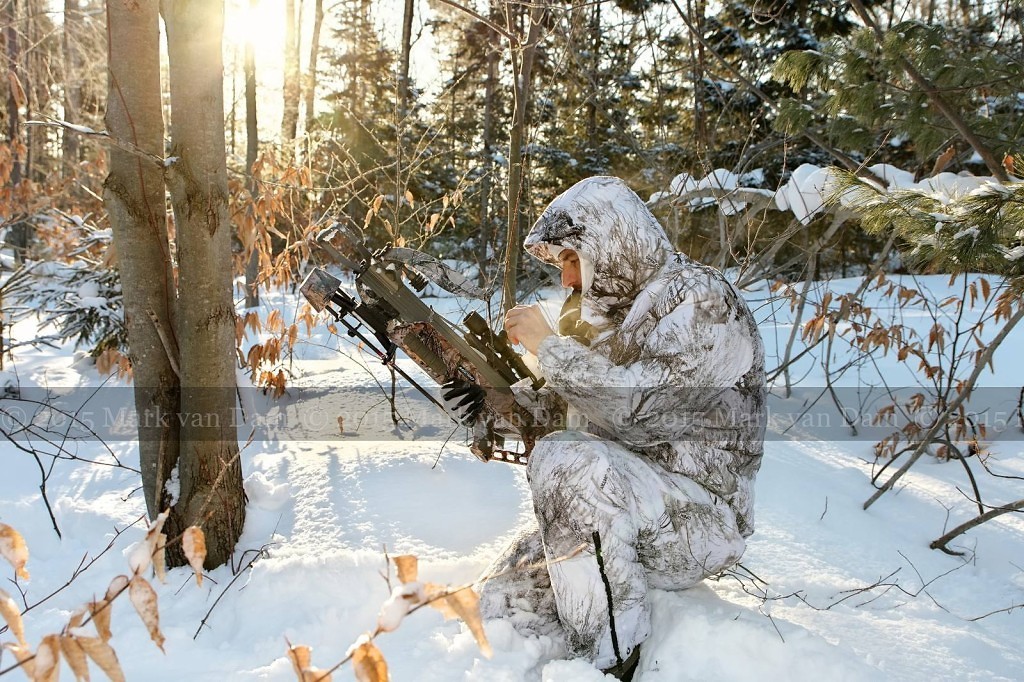 winter hunting photography A253