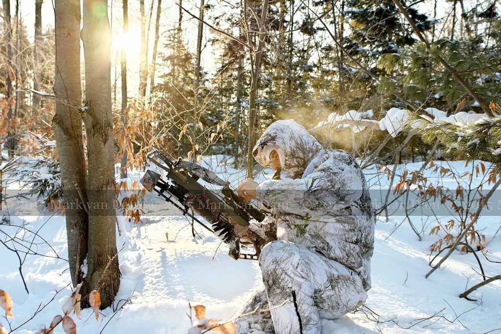 winter hunting photography A254