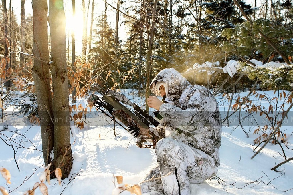 winter hunting photography A256