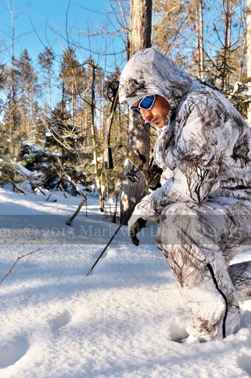 winter hunting photography A274