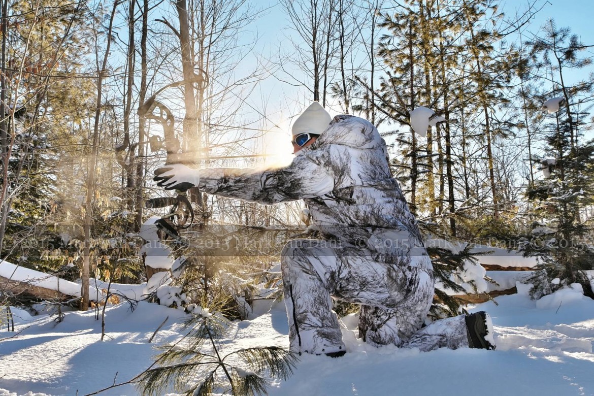 winter hunting photography A313