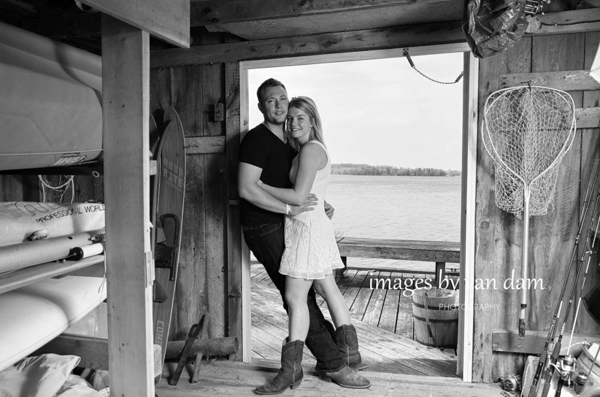 Peterborough Photographer: Lauren and Trevor's Country Engagement Session in the Kawartha Lakes
