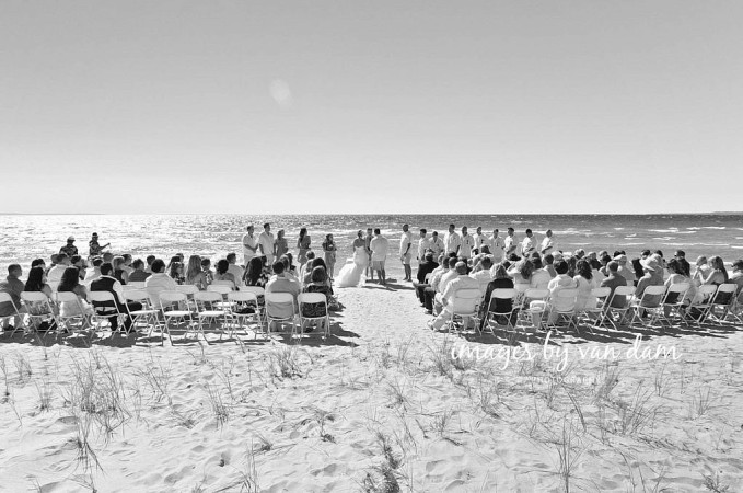 barrie photographer georgian bay waterfront wedding at bluewater beach