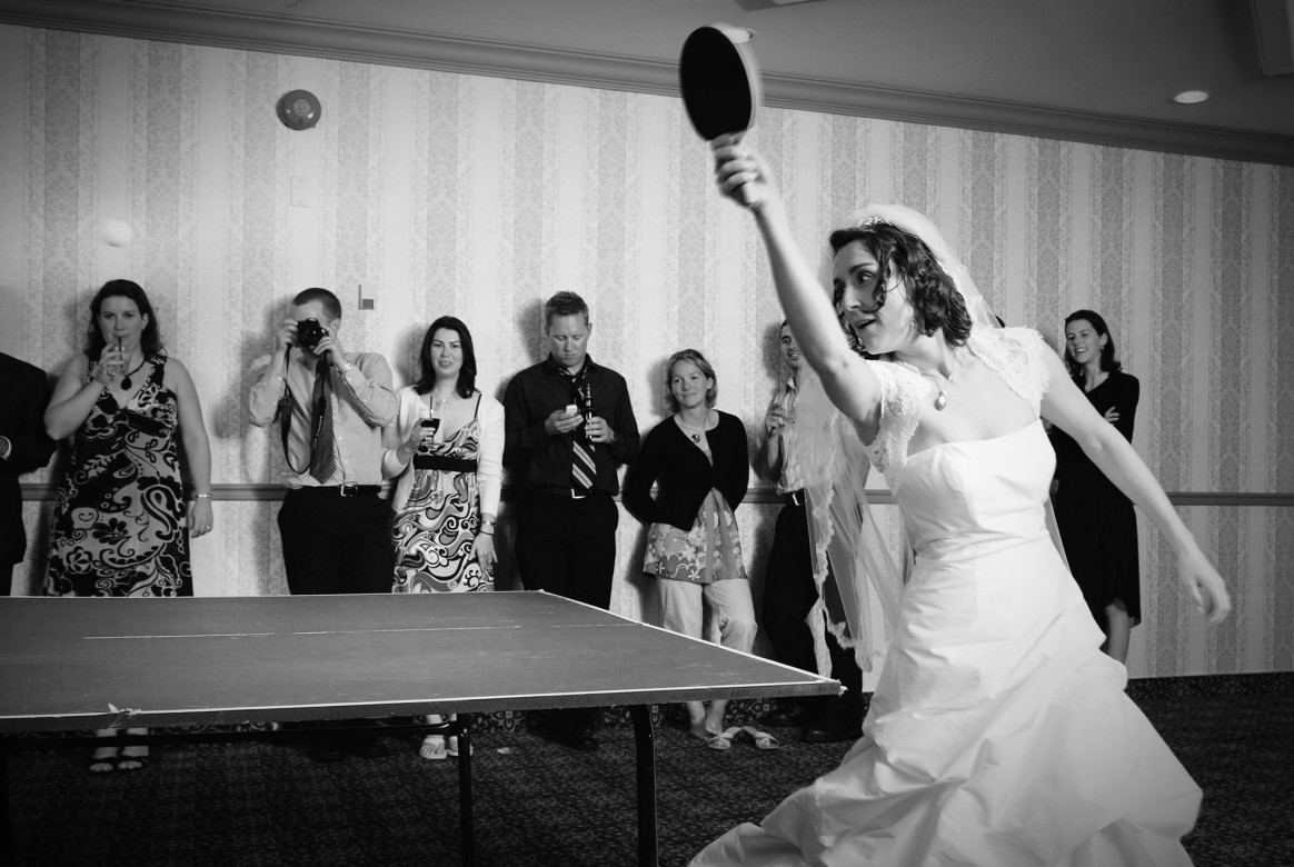 ping pong bride