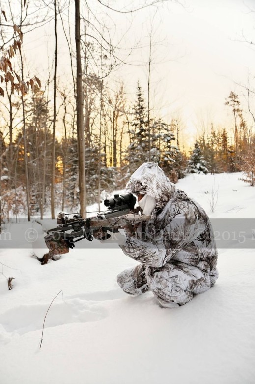 winter hunting photography A061