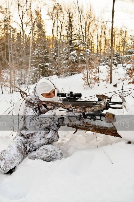winter hunting photography A096