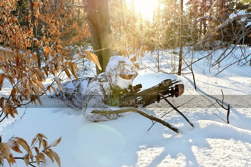 winter hunting photography A208