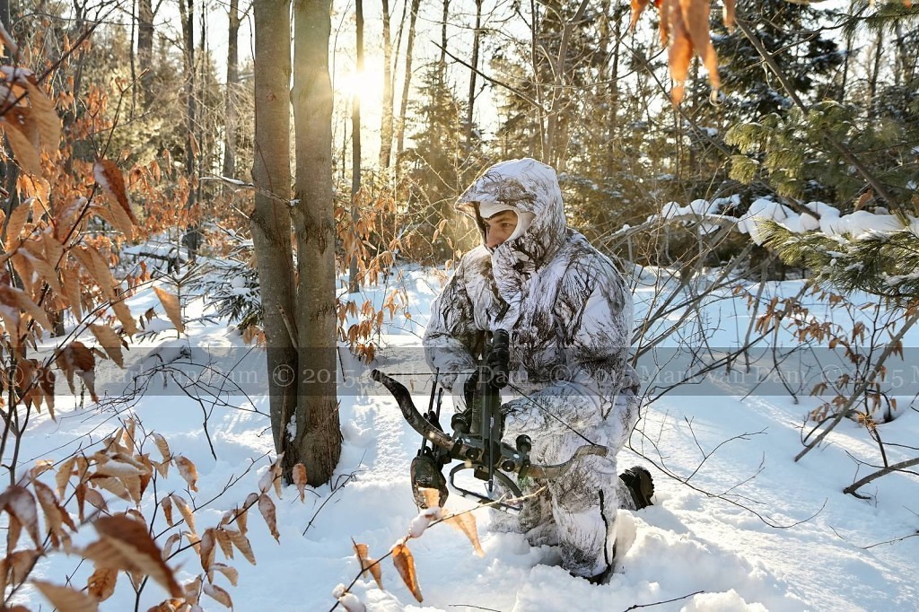 winter hunting photography A234