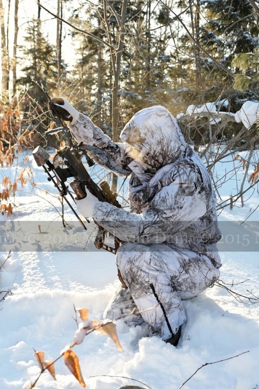 winter hunting photography A243
