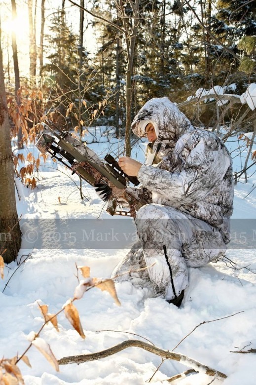 winter hunting photography A246