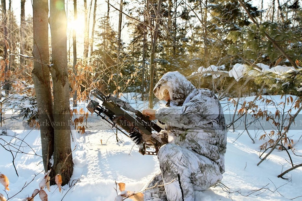 winter hunting photography A255